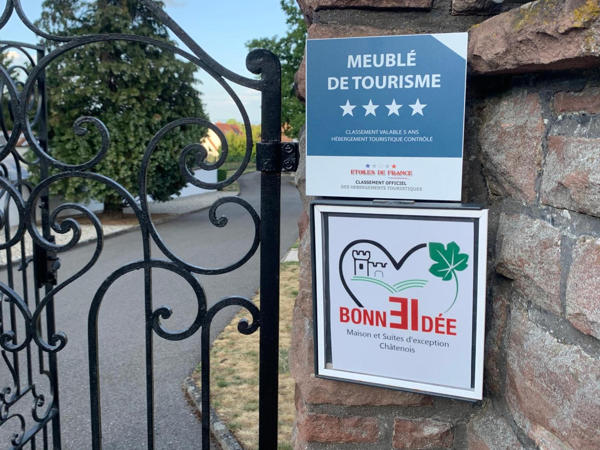 Bonne Idee - Suite Georges - Meuble De Tourisme 4 Etoiles Châtenois Exterior foto